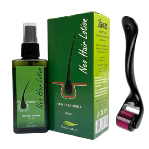 Neo Hair Lotion + Derma Roller Set