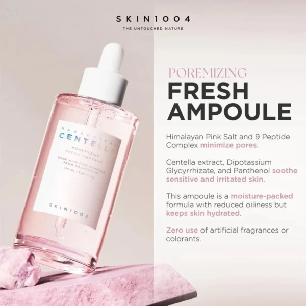 SKIN1004 MadagascarCentellaPoremizingFreshAmpolue100ml 2