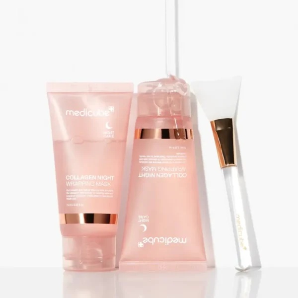 medicube collagen night wrapping peel off mask 75 ml