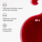 ord aha bha peeling solution benefits graphic