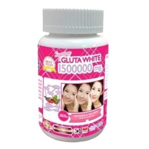 Gluta White 500000 mg – مكمل جلوتاثيون لدعم نضارة البشرة