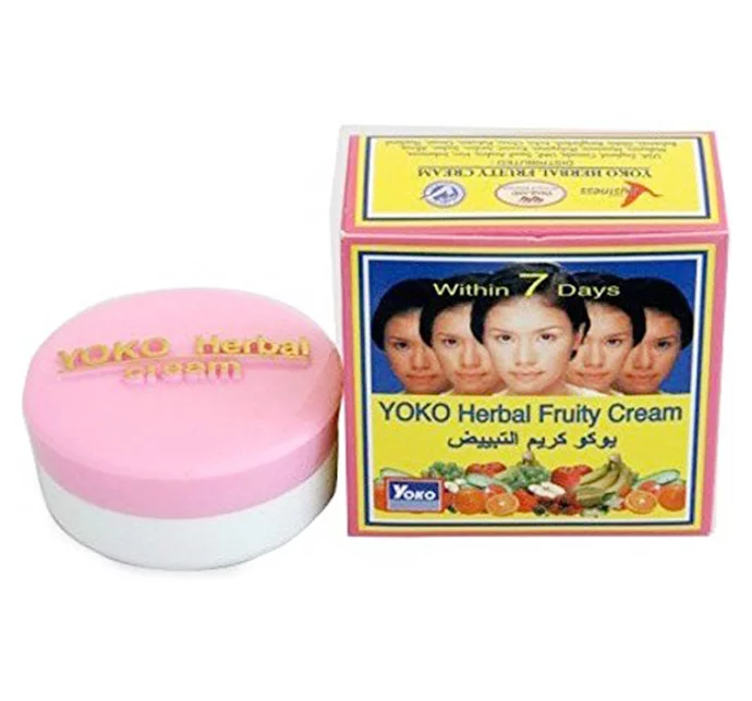 Yoko Herbal & Fruit Cream 1*12 pieces 1 Yoko Herbal & Fruit