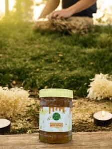 Mint Root Honey: Natural Support for Cold Symptom Relief 4 Yemeni honey with beeswax 500 grams