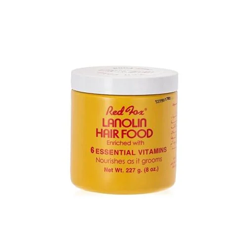 Red Fox Lanolin Hair Food Lanolin cream to nourish hair and promote softness 1 Red Fox Lanolin Hair
