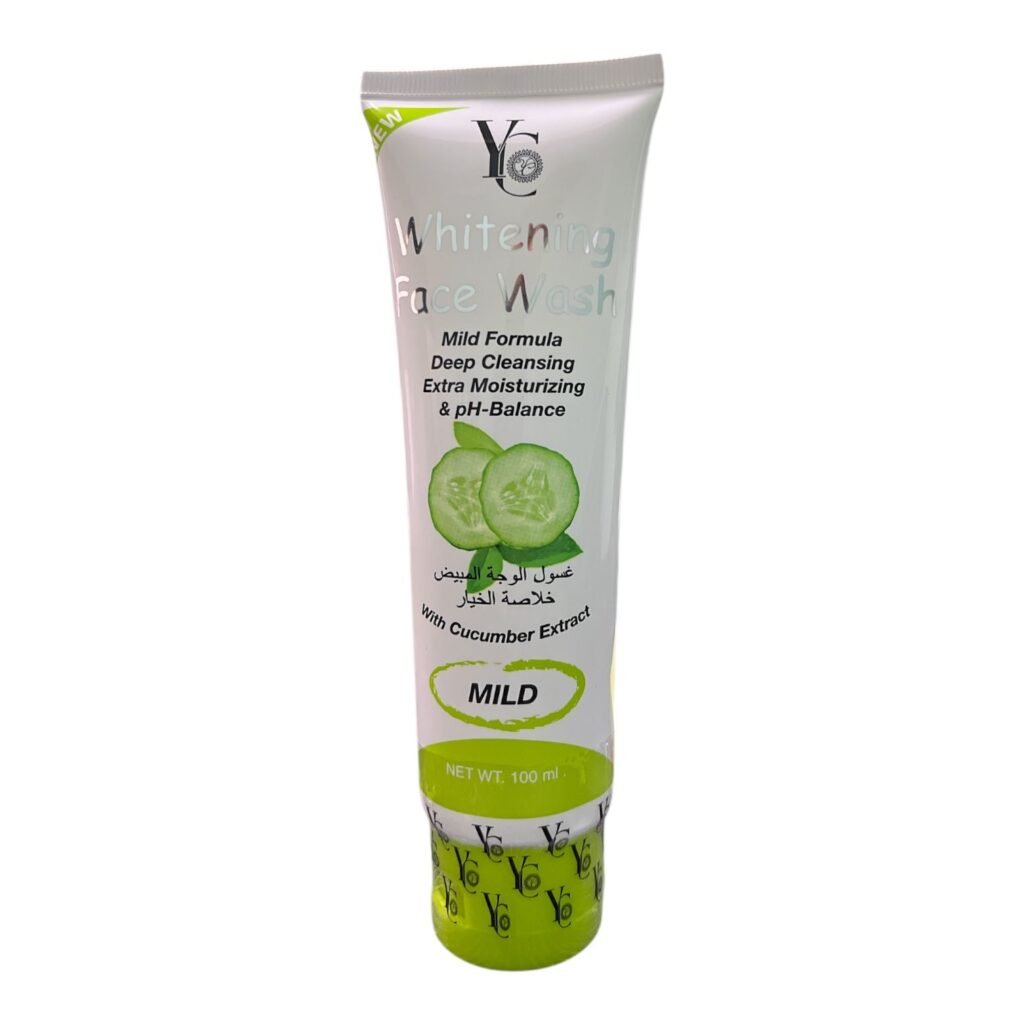 Gentle cucumber face wash to brighten and soothe skin 1 Gentle cucumber face wash