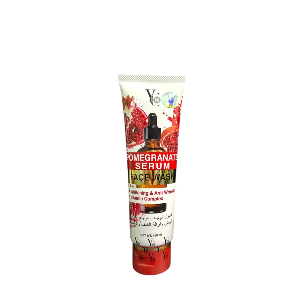 Pomegranate serum face wash