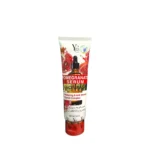 Pomegranate serum face wash to brighten and fight wrinkles