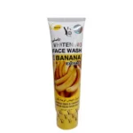 Face wash with banana extract to brighten and nourish