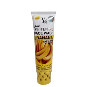 غسول الوجه بخلاصة الموز للتفتيح والتغذية