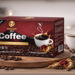 قهوة Elegant Skin بالجِينسنغ والجانوديرما – بدون سكر