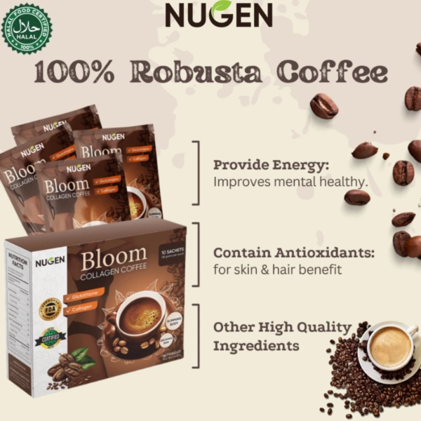 قهوة بلوم Bloom Coffee قهوة صحية بدون سكر – اللواء الأخضر (2)