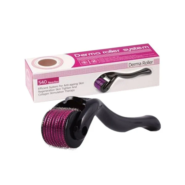 Derma Roller 540 Needles Derma Roller for collagen stimulation and skin regeneration 1 Derma Roller 540 Needles