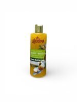 Ujoba Exfoliating Body Wash غسول ومقشر الجسم بخلاصة الفراولة وزبدة الشيا والعود 500 مل 4