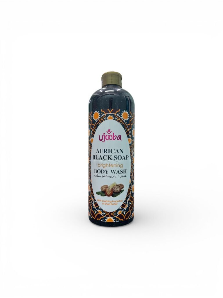Ujoba Black African Soap Body Wash Deep cleansing and natural brightening with shea butter 1 Ujoba Black African Soap