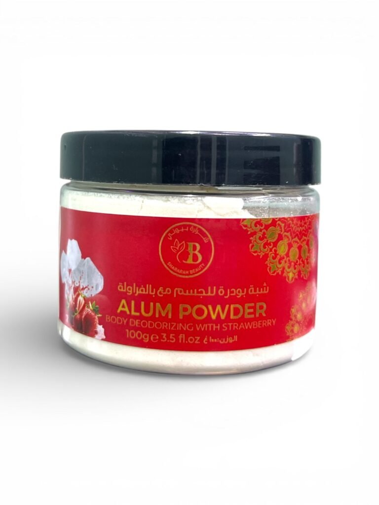 Strawberry deodorant powder for the body 1 Strawberry deodorant powder body