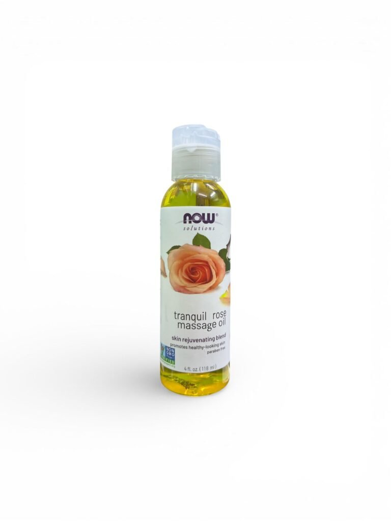 NOW Foods, Solutions, Tranquil Rose Massage Oil, 8 fl oz (118 ml) 1 NOW Foods Solutions Tranquil