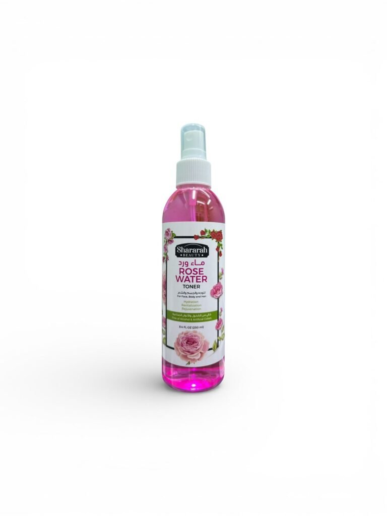 Rose water natural toner for face and hair - moisturize and refresh skin 1 Rose water natural toner