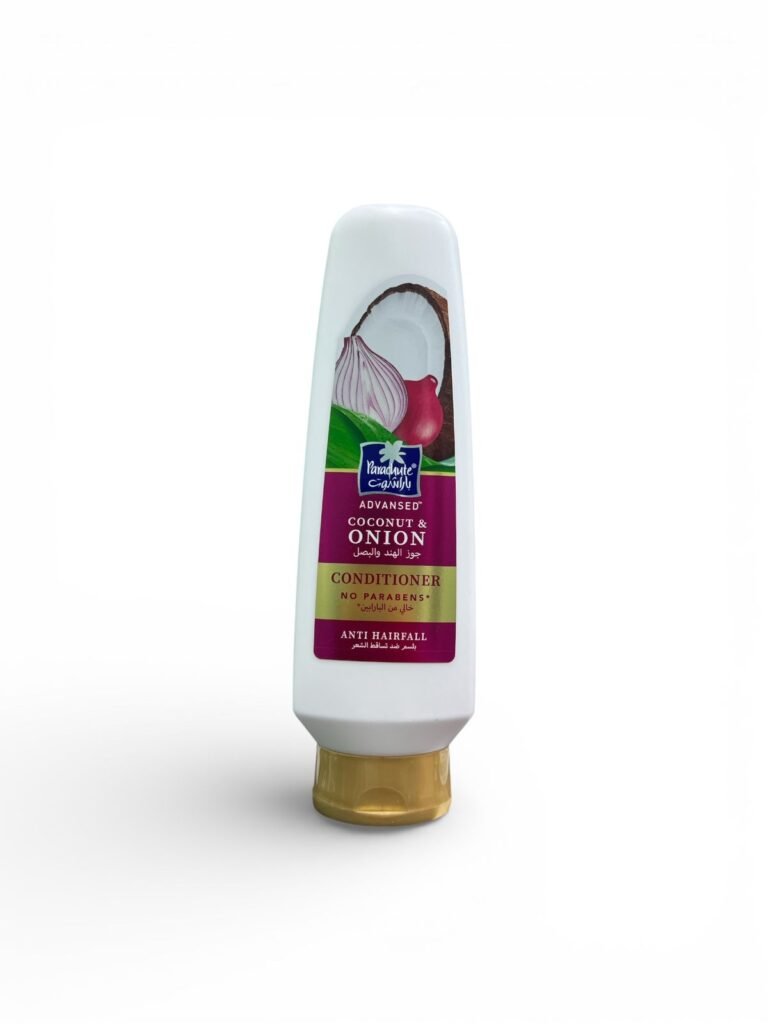 Parachute coconut and onion conditioner against hair loss 1 Parachute coconut onion conditioner