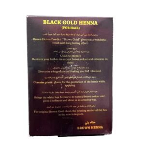 Black Gold Henna Hair Color (3)