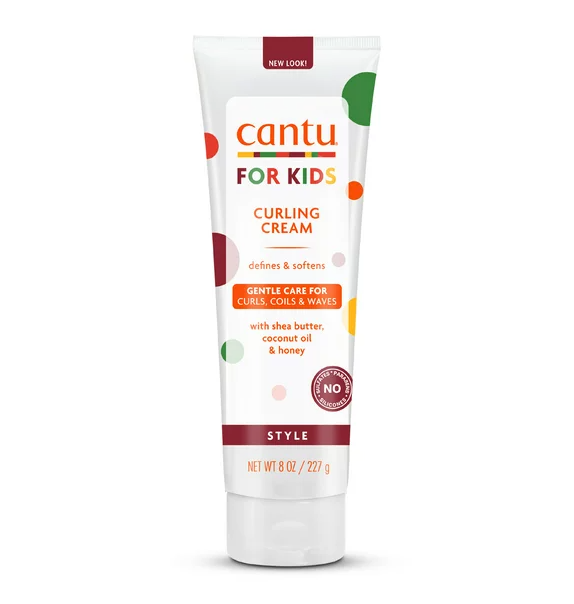 Cantu Kids Curl Defining Cream Moisturizes and styles curly hair without damage Cantu Kids Curl Defining Cream Moisturizes and styles curly hair without damage