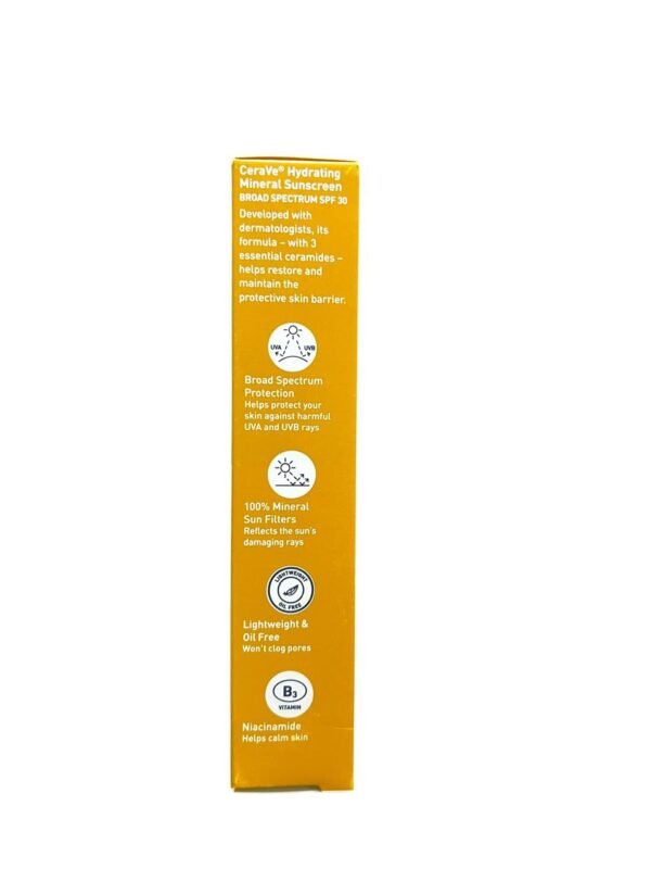 CeraVe SPF 50 Sunscreen for Sensitive Skin – Daily Protection and Hydration (2)