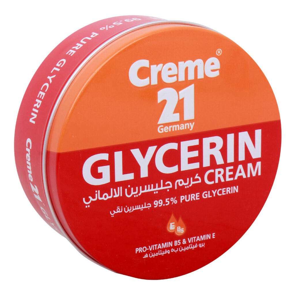 Glycerin Creme 21 | Deep moisturizing for dry skin with vitamins B5 and E 1 Glycerin Creme 21 Deep