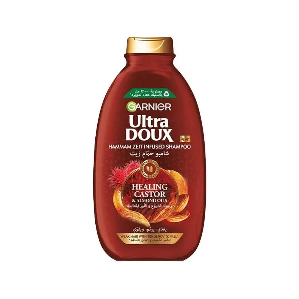 Garnier Ultra Docs Castor and Almond Oil Shampoo | Strengthen hair and prevent hair loss 1 Garnier Ultra Docs Castor