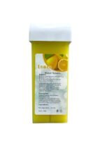 Hair Removal Roll-On Wax 150 g – Lemon/Strawberry/Honey Flavors Water-Soluble Wax Cartridge (2)