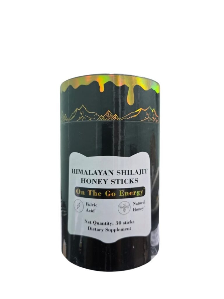 Himalayan Shilajit Honey | Natural Energy Sticks with Honey and Flavic Acid 1 Himalayan Shilajit Honey Natural
