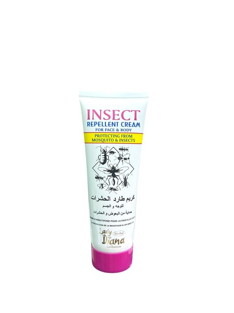 Insect repellent cream face