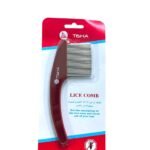 Lice and nit removal comb – Professional fine toothed stainless steel (2)
