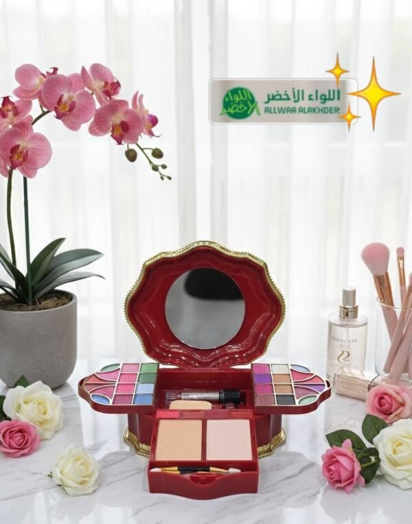 Luxury Makeup Case Set with Mirror – Beauty Makeup Case Set Complete Beauty Set, Perfect Gift (2)