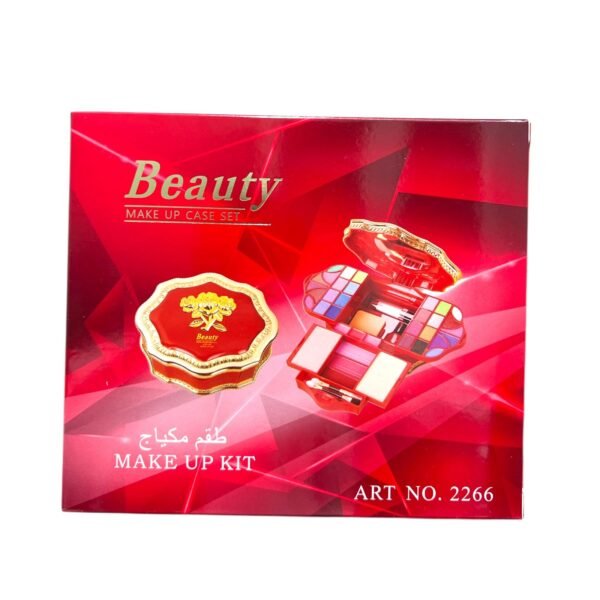 Luxury Makeup Case Set with Mirror – Beauty Makeup Case Set Complete Beauty Set, Perfect Gift (4)