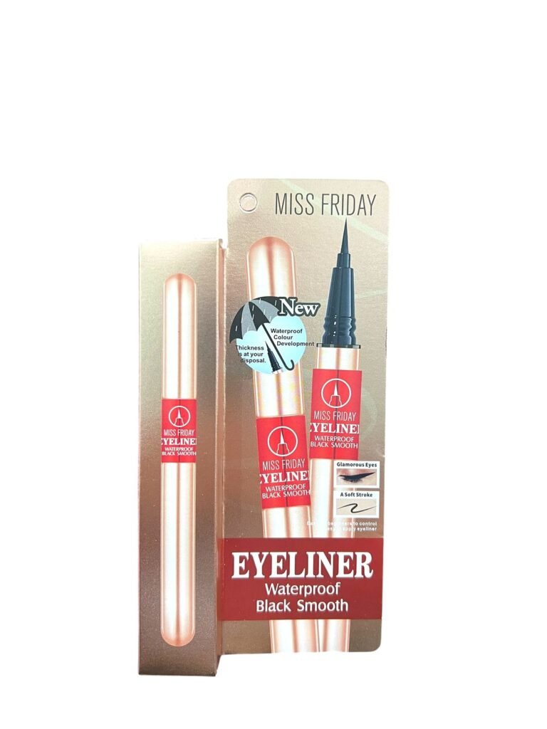 Miss Friday Waterproof Eyeliner – Soft Black Color and Long-Lasting Wear 1 Miss Friday Waterproof Eyeliner