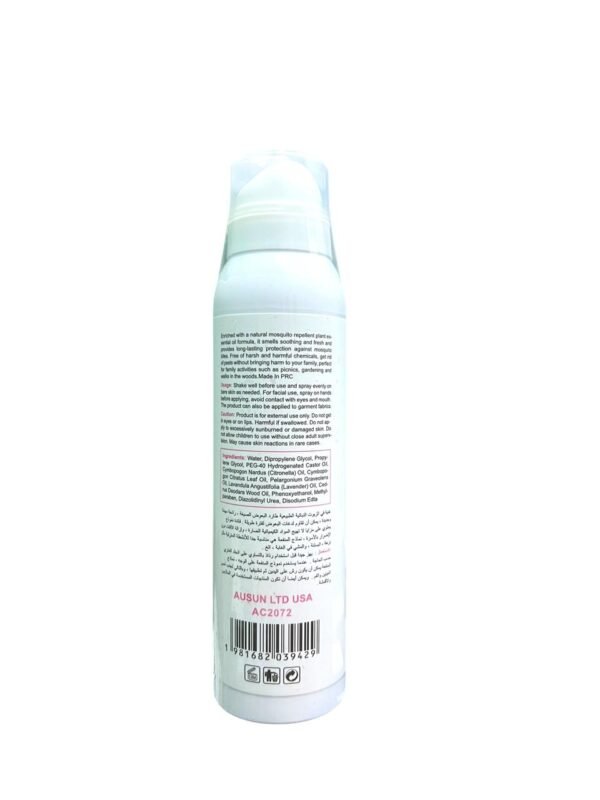 Natural DEET FREE Insect Repellent Spray – Effective and Safe Protection Against Mosquitoes and Insects (2)