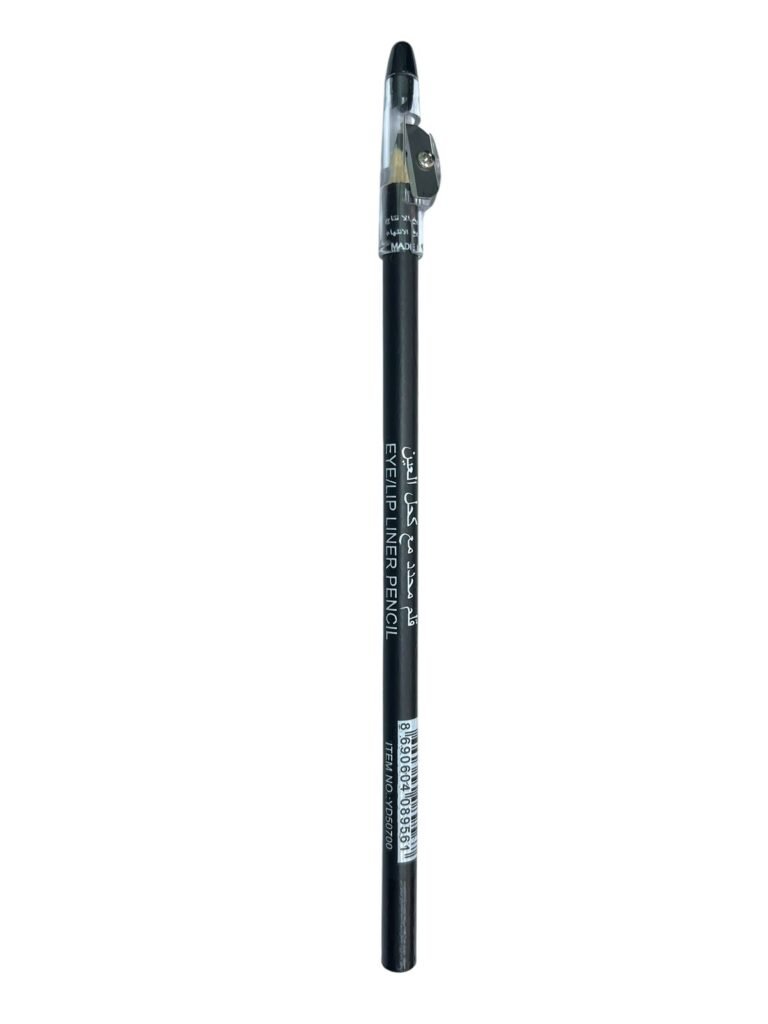Professional Black Kohl Pencil with Sharpener – Long-Lasting Eye Definition and Rich Color 1 Professional Black Kohl Pencil