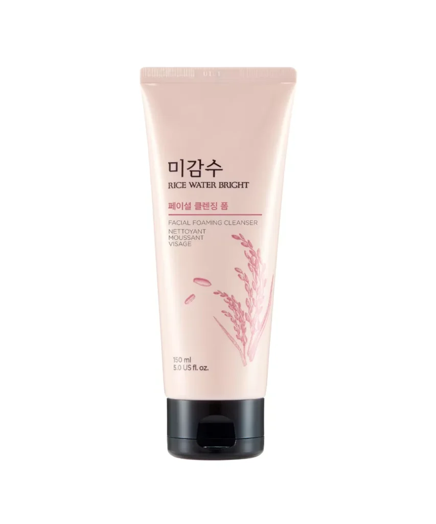 Rice Water Bright Facial Wash – Deep Cleansing Natural Radiance | 150ml 1 Rice Water Bright Facial