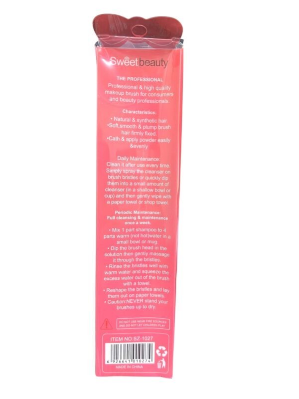 Soft Professional Makeup Brush – Sweet Beauty Makeup Brush Ultra Soft Powder and Blush Brush (1)