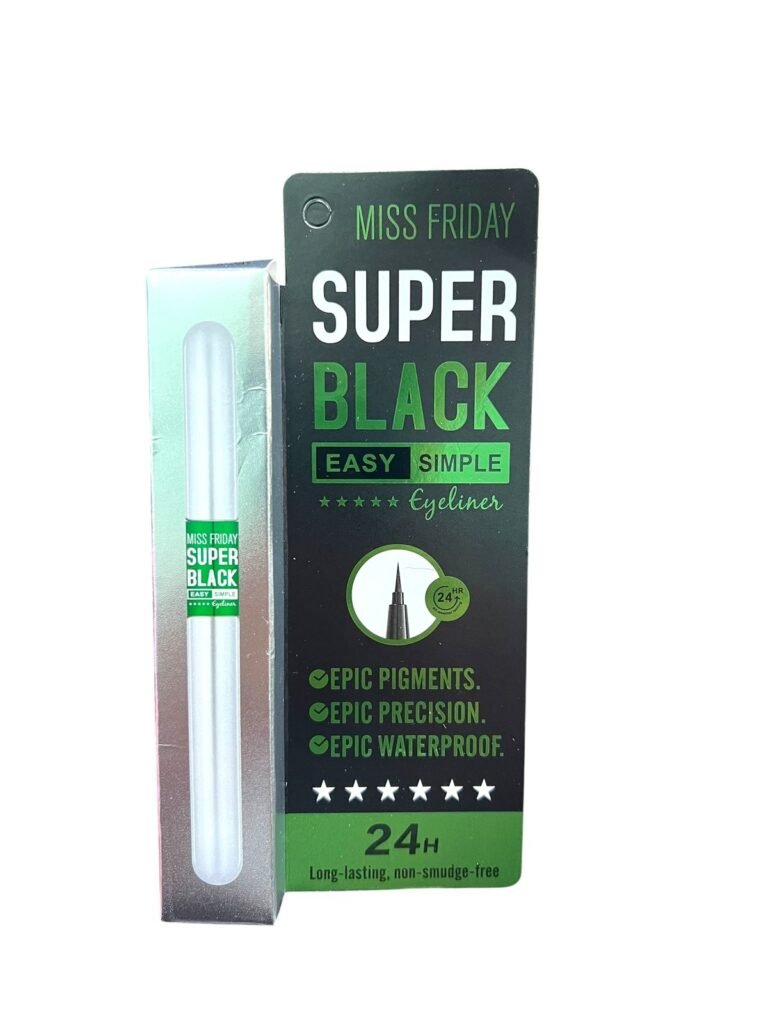 Super Black Liquid Eyeliner – Precise Definition and 24-Hour Wear 1 Super Black Liquid Eyeliner