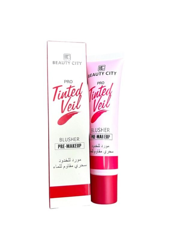 Tinted Veil Blusher Beauty City 50 ml Natural Waterproof Cheek Stain Soft Touch Up Before Makeup (3)