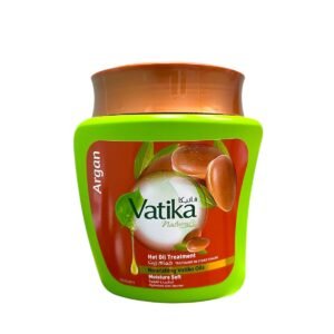 Vatika Argan Oil Bath – Deep Conditioning Treatment for Nourishing and Moisturizing Hair (500g) (1)