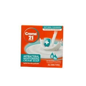 Creme 21 Antibacterial Soap 125g – Moisturizing and Deep Cleansing (1)
