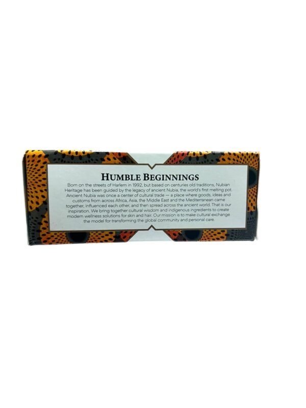 Nubian Heritage African Black Soap with Aloe Vera and Oatmeal 142g Cleanses and Balances Skin