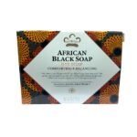 Nubian Heritage African Black Soap with Aloe Vera and Oatmeal 142g Cleanses and Balances Skin