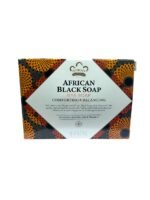 Nubian Heritage African Black Soap with Aloe Vera and Oatmeal 142g Cleanses and Balances Skin