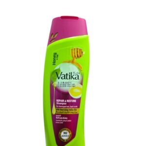 Vatika Honey & Egg Shampoo 200ml – Repairs Damaged Hair and Reduces Breakage Vatika Repair & Restore Small Size (2)