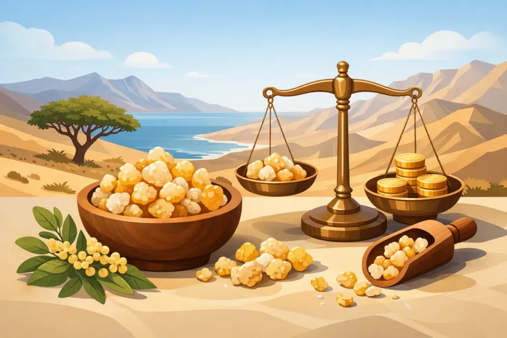 سعر اللبان العماني الأصلي